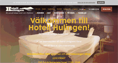 Desktop Screenshot of hotellhulingen.se